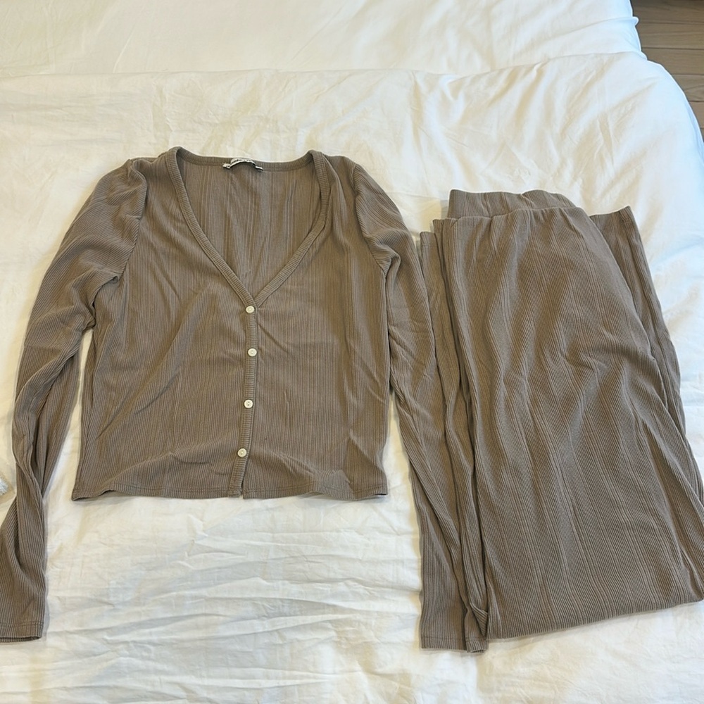 Abercrombie, matching top and pants pajama set